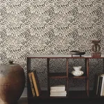 Lemieux et Cie Zora Wave - Charcoal Wallpaper | Buy Online Lemieux et Cie Zora Wave wallpaper, color Charcoal, SKU LM5324