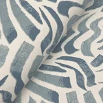 Lemieux et Cie Zora Wave - Denim Wallpaper | Buy Online Lemieux et Cie Zora Wave wallpaper, color Denim, SKU LM5323