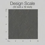 Magnolia Home Belmont wallpaper, color Black, SKU OM3632