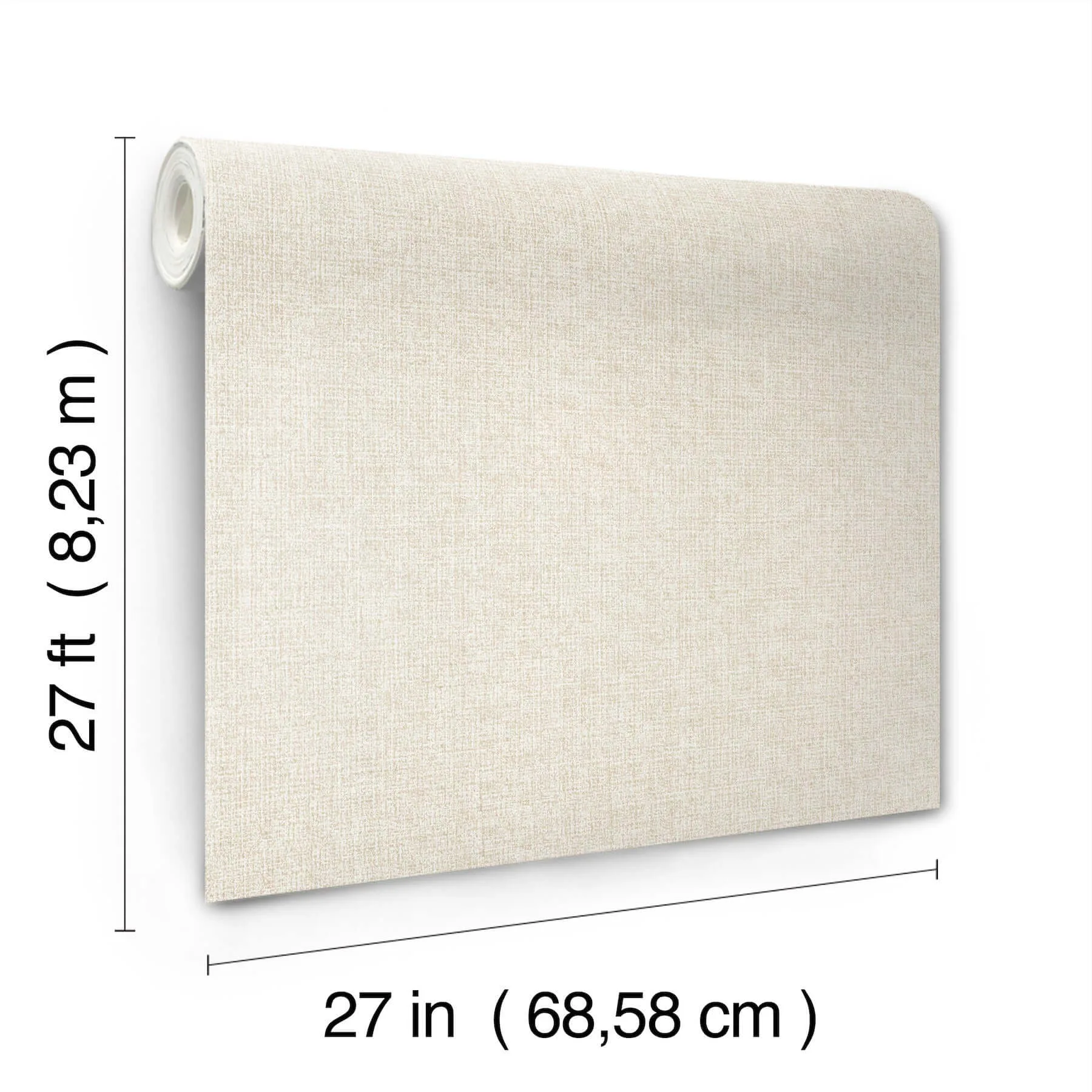 Magnolia Home Brindled wallpaper, color Cotton, SKU MJ4890N