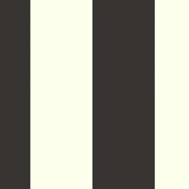 Magnolia Home Canvas Stripe wallpaper, color Black & White, SKU SV2613ME