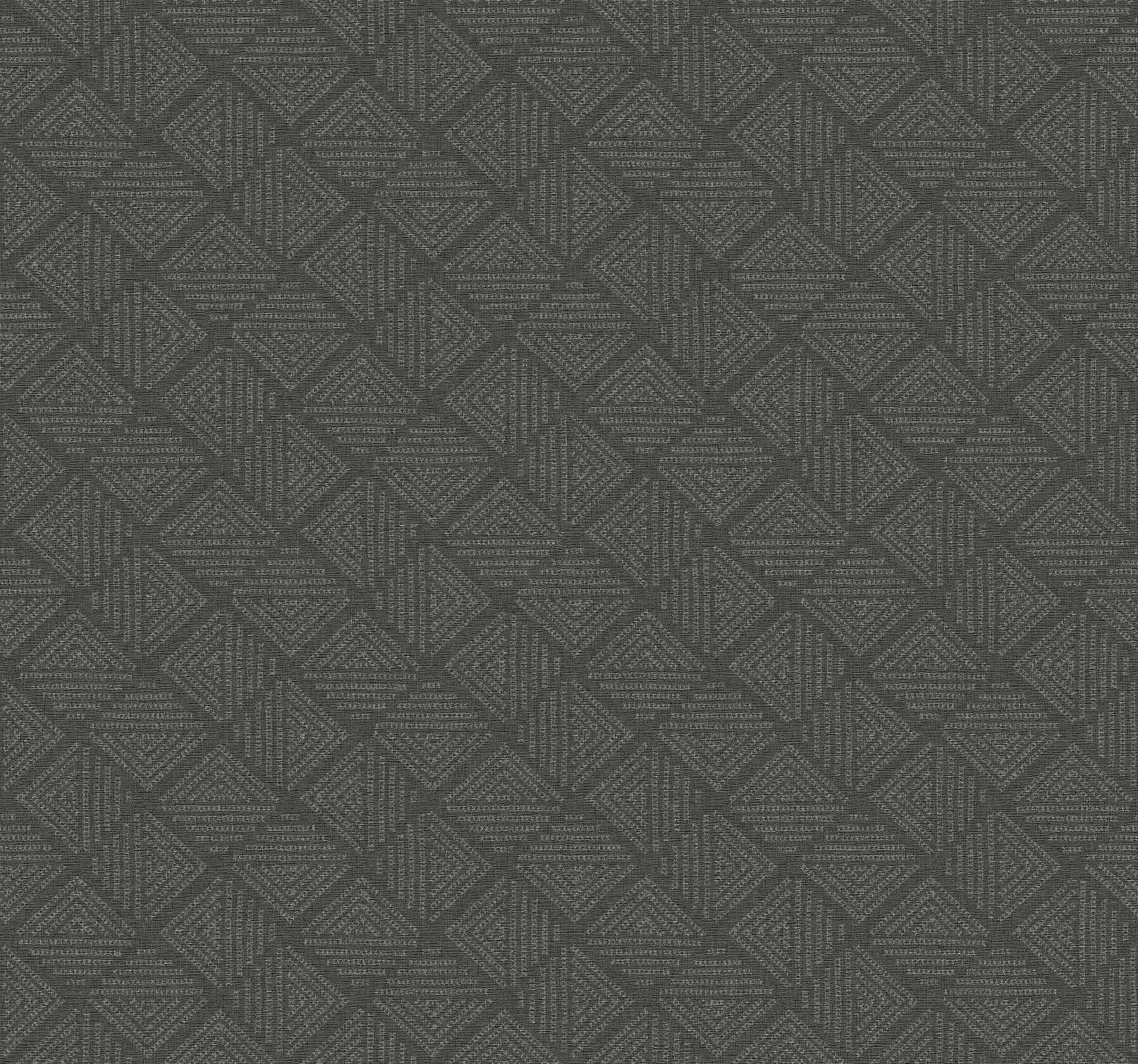 Magnolia Home Center Square wallpaper, color Charcoal, SKU MJ4861