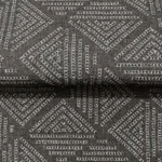 Magnolia Home Center Square wallpaper, color Charcoal, SKU MJ4861