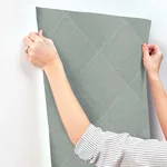 Magnolia Home Channel - Green Wallpaper | Buy Online Magnolia Home Channel wallpaper, color Green, SKU OM3642