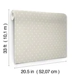 Magnolia Home Charm wallpaper, color Grey, SKU MF4773