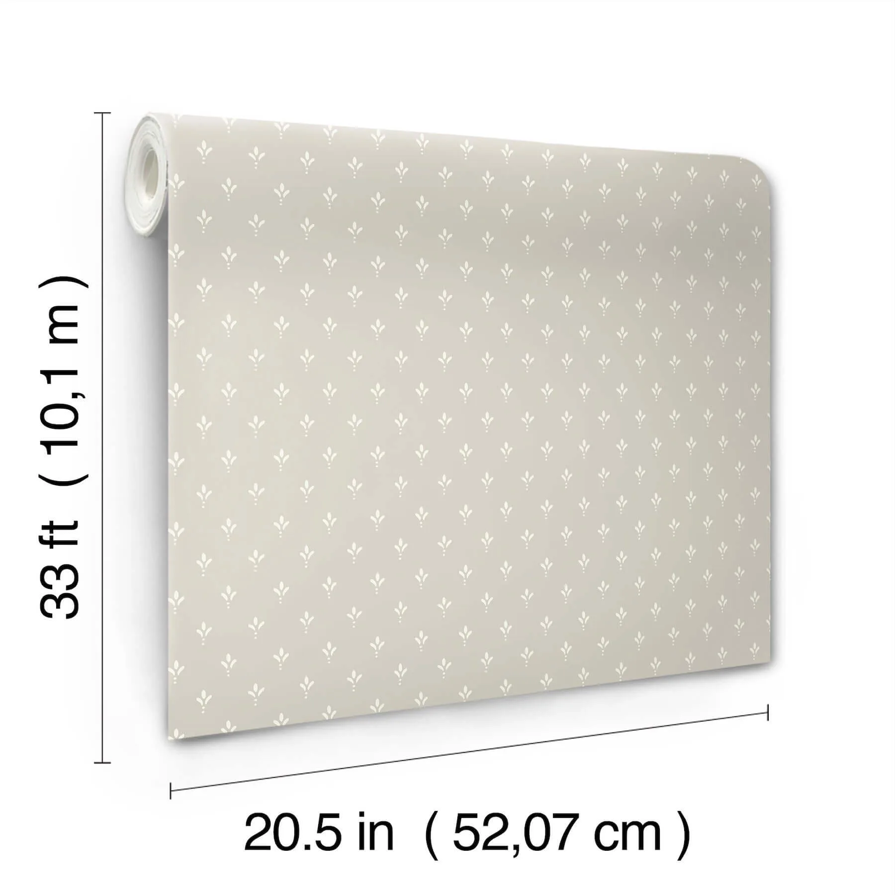 Magnolia Home Charm wallpaper, color Grey, SKU MF4773