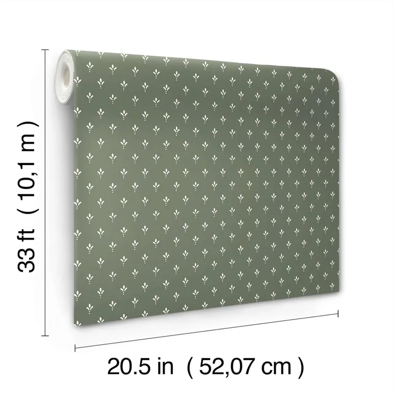 Magnolia Home Charm wallpaper, color Pine, SKU MF4777