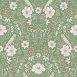 Magnolia Home Colette wallpaper, color Bright Green, SKU MF4747