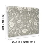 Magnolia Home Colette wallpaper, color Grey, SKU MF4746