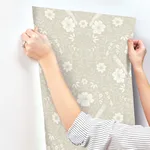 Magnolia Home Colette - Linen Wallpaper | Buy Online Magnolia Home Colette wallpaper, color Linen, SKU MF4744