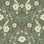 Magnolia Home Colette - Olive Wallpaper | Buy Online Magnolia Home Colette wallpaper, color Olive, SKU MF4741