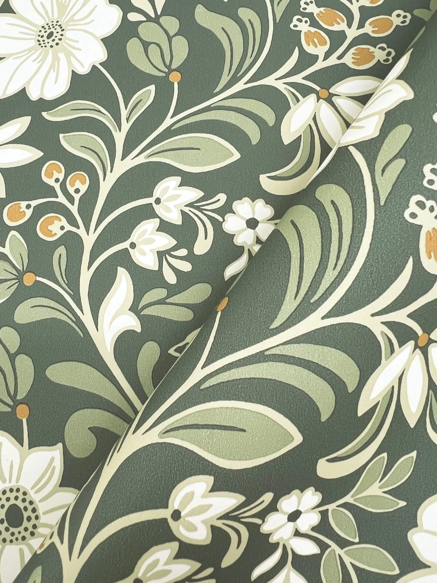 Magnolia Home Colette - Olive Wallpaper | Buy Online Magnolia Home Colette wallpaper, color Olive, SKU MF4741