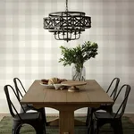 Magnolia Home Common Thread wallpaper, color Fog Green, SKU ME1524