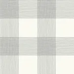Magnolia Home Magnolia Home Common Thread - Black & White Wallpaper | Buy Online Magnolia Home Magnolia Home Common Thread wallpaper, color Black & White, SKU PSW1000RL