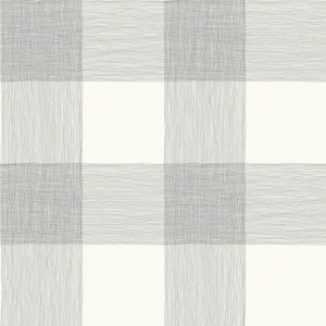 Magnolia Home Magnolia Home Common Thread wallpaper, color Black & White, SKU PSW1000RL
