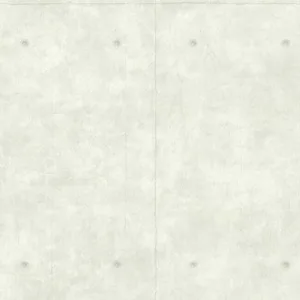 Magnolia Home Concrete wallpaper, color White & Grey, SKU MH1551