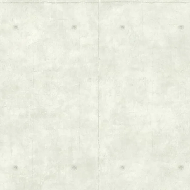 Magnolia Home Concrete wallpaper, color White & Grey, SKU MH1551