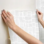 Magnolia Home Crafted Editorial - Charcoal Wallpaper | Buy Online Magnolia Home Crafted Editorial wallpaper, color Charcoal, SKU PSW1497RL