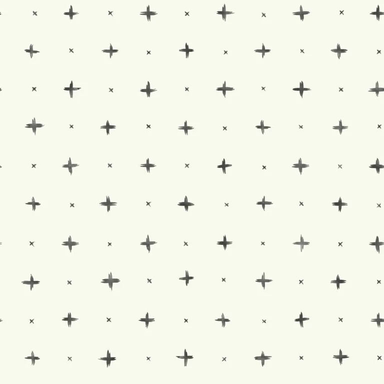 Magnolia Home Cross Stitch wallpaper, color Black, SKU MK1100