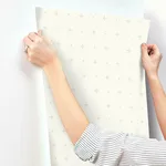 Magnolia Home Cross Stitch - Pink Wallpaper | Buy Online Magnolia Home Cross Stitch wallpaper, color Pink, SKU MK1101