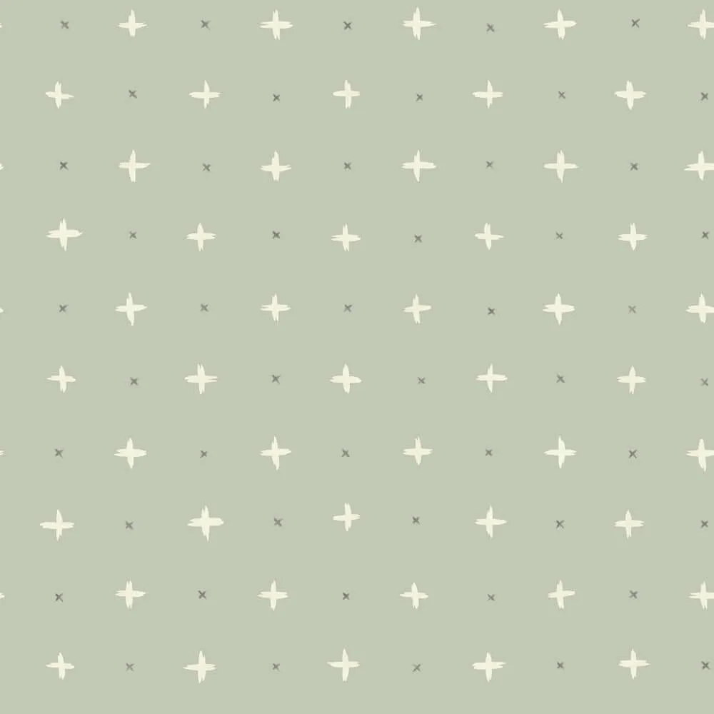 Magnolia Home Cross Stitch wallpaper, color Grey, SKU MK1103