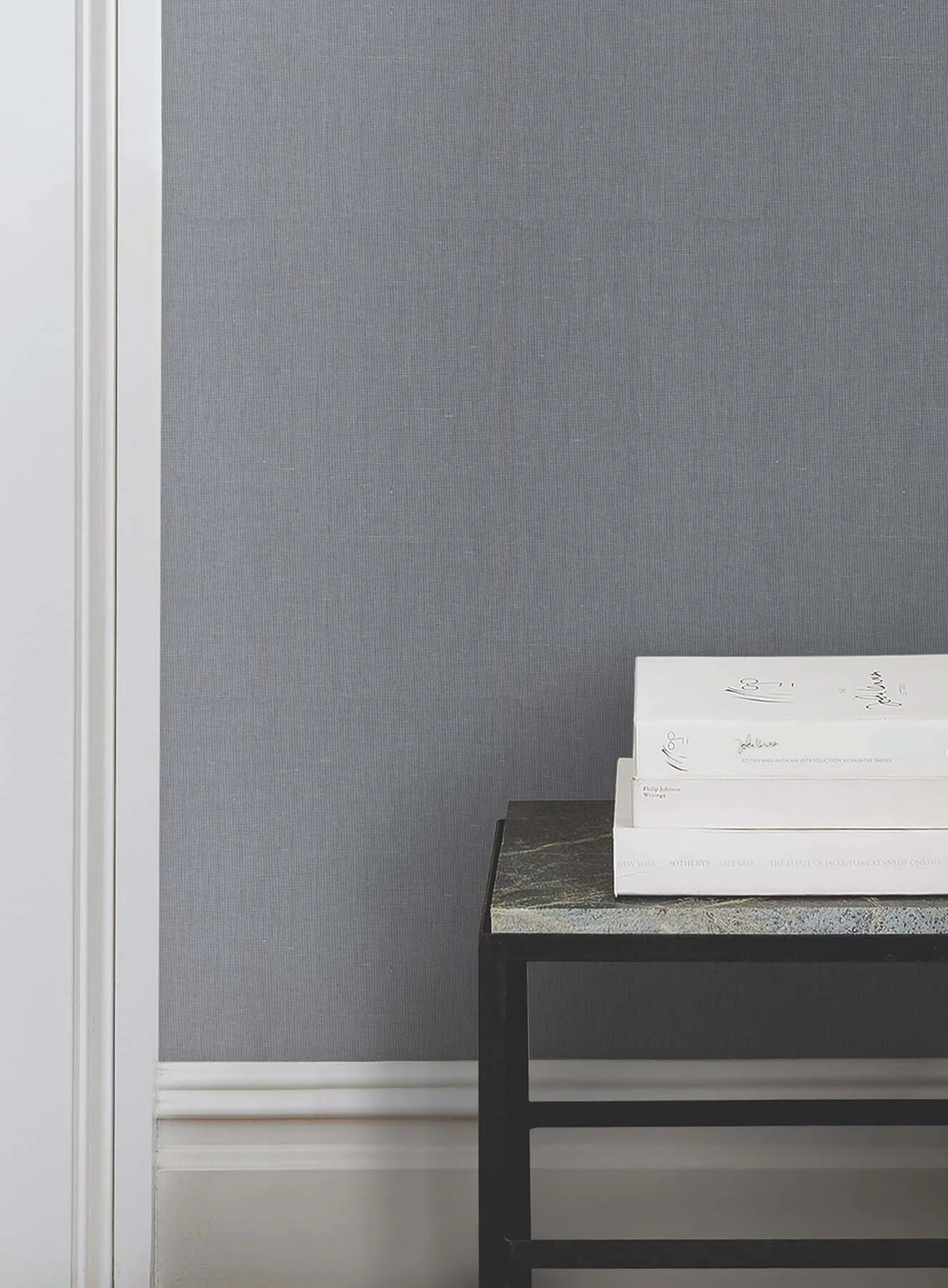 Magnolia Home Crosshatch String wallpaper, color Navy, SKU NR1602MH