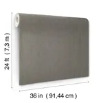 Magnolia Home Crosshatch String wallpaper, color Black & Grey, SKU VG4412MH