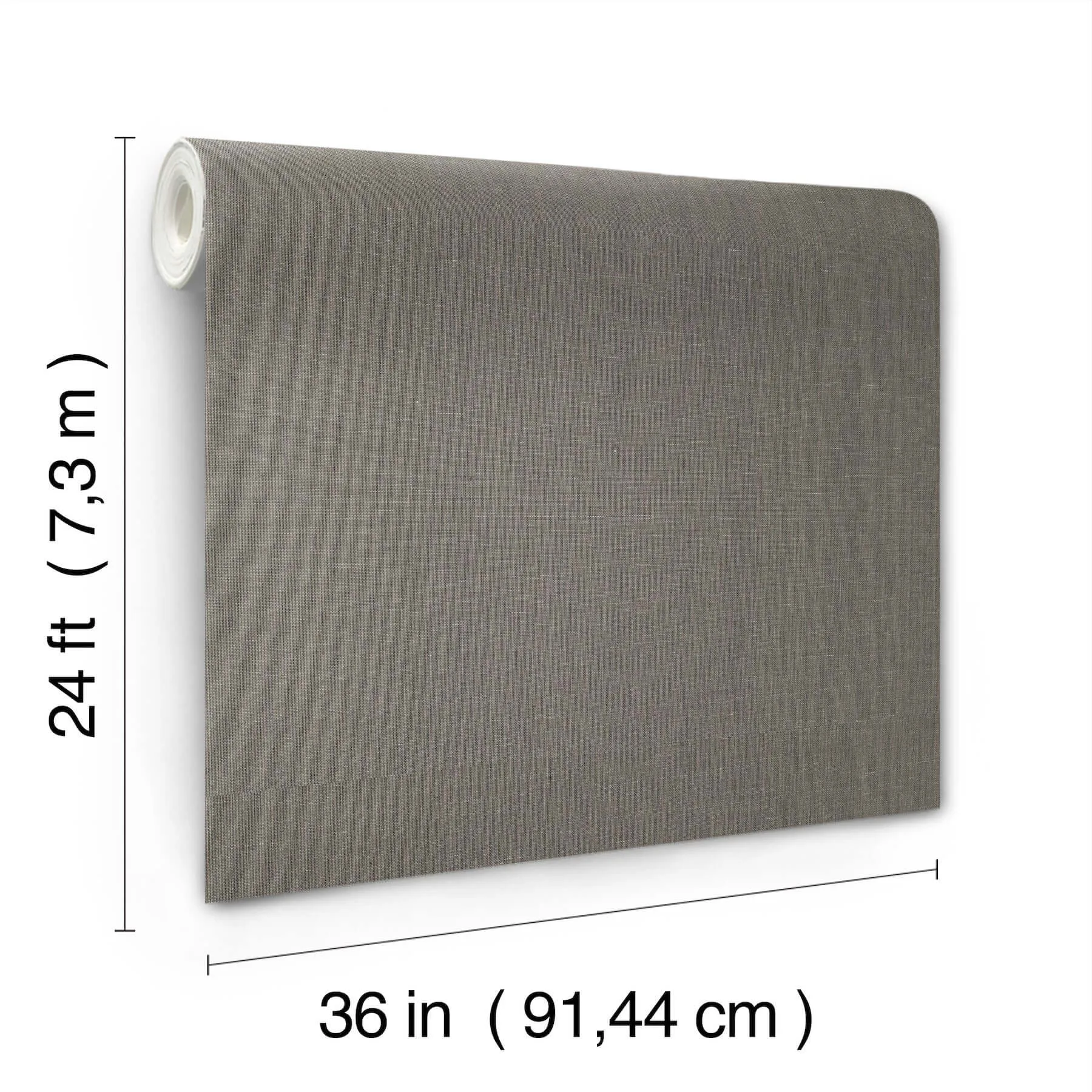 Magnolia Home Crosshatch String wallpaper, color Black & Grey, SKU VG4412MH