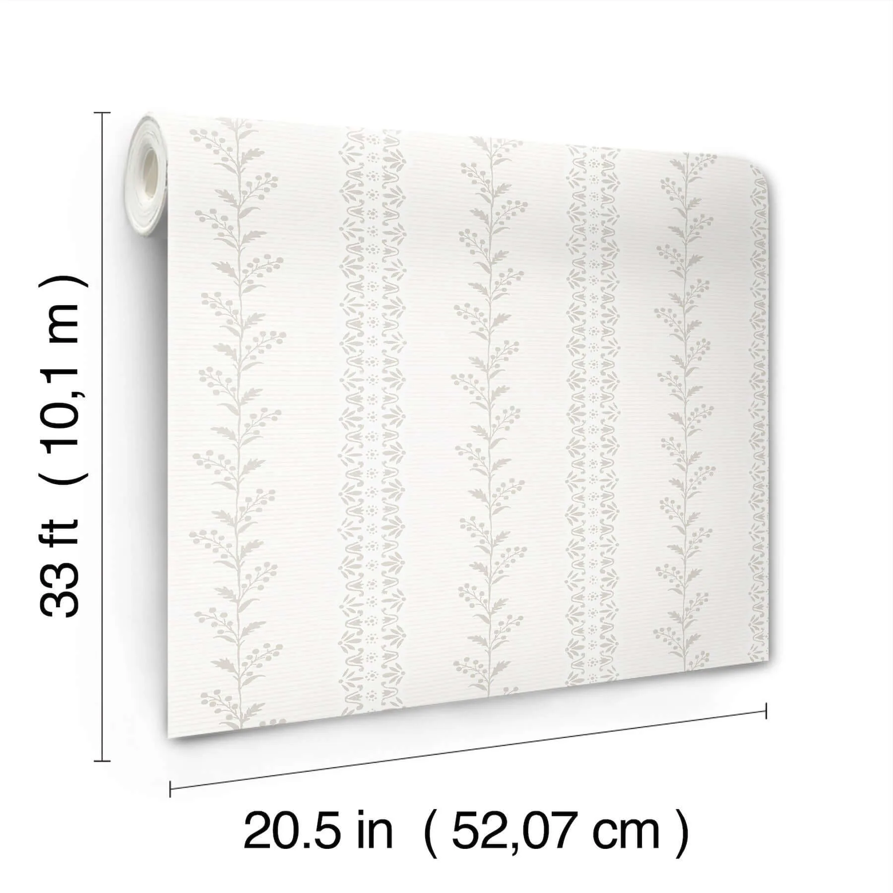 Magnolia Home Everleigh - Grey Wallpaper | Buy Online Magnolia Home Everleigh wallpaper, color Grey, SKU MF4765