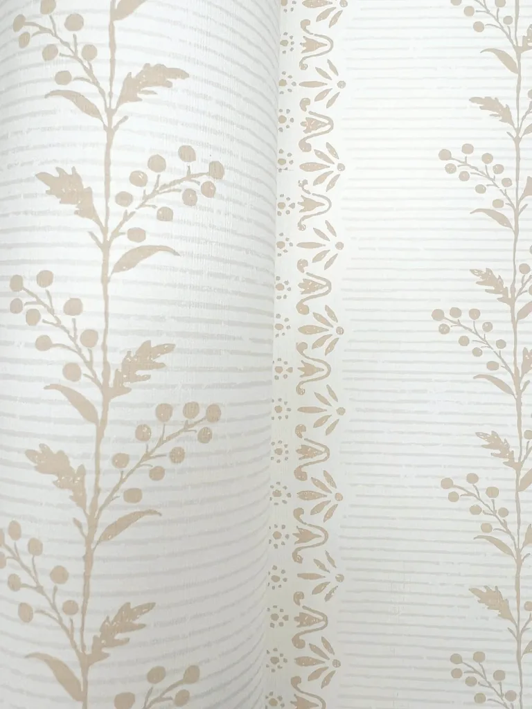 Magnolia Home Everleigh wallpaper, color Ochre, SKU MF4763