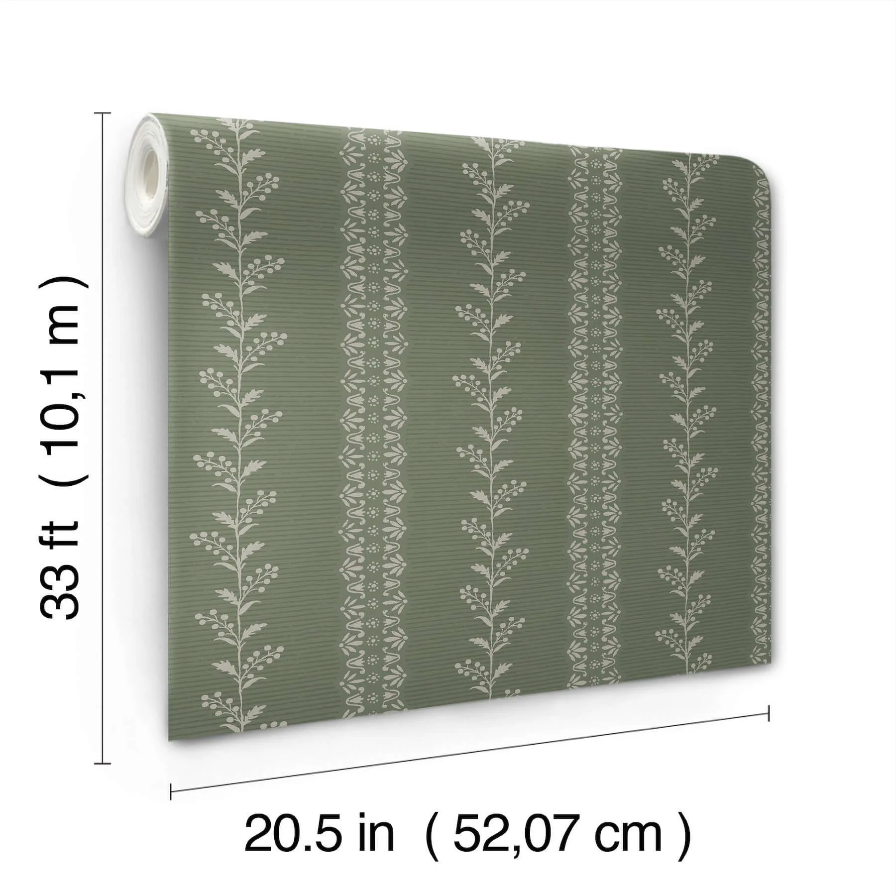Magnolia Home Everleigh wallpaper, color Pine, SKU MF4767