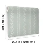 Magnolia Home Everleigh - Sage Wallpaper | Buy Online Magnolia Home Everleigh wallpaper, color Sage, SKU MF4762