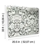 Magnolia Home Fairy Tales - Black Wallpaper | Buy Online Magnolia Home Fairy Tales wallpaper, color Black, SKU MK1167
