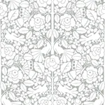 Magnolia Home Fairy Tales - Grey Wallpaper | Buy Online Magnolia Home Fairy Tales wallpaper, color Grey, SKU PSW1506RL