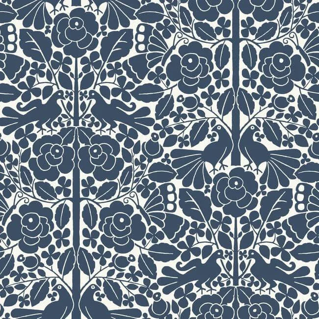 Magnolia Home Fairy Tales wallpaper, color Blue, SKU MK1166