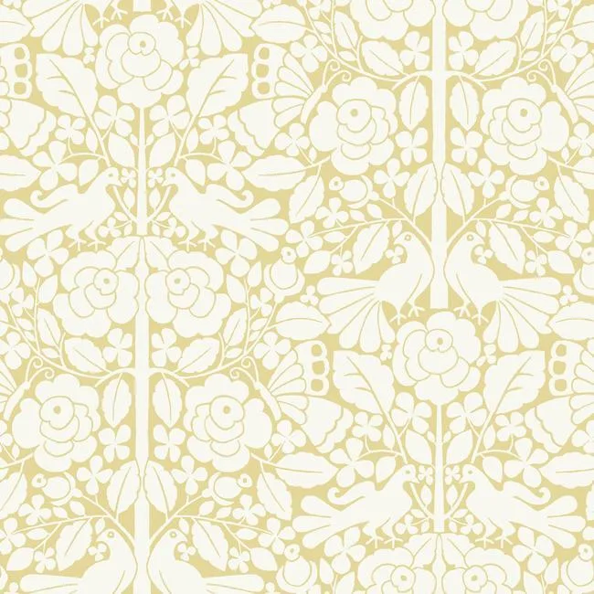 Magnolia Home Fairy Tales wallpaper, color Yellow, SKU MK1162