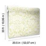 Magnolia Home Fairy Tales wallpaper, color Yellow, SKU MK1162