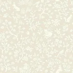 Magnolia Home Fox & Hare wallpaper, color Pink, SKU MK1110