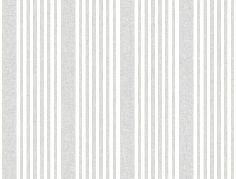 Magnolia Home French Linen Stripe wallpaper, color Arctic Grey, SKU SR1582MH