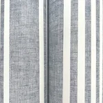 Magnolia Home French Linen Stripe - Navy Wallpaper | Buy Online Magnolia Home French Linen Stripe wallpaper, color Navy, SKU MF4768