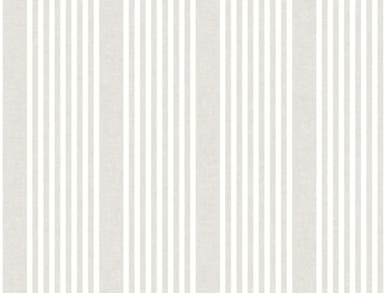 Magnolia Home French Linen Stripe wallpaper, color Soft Linen, SKU SR1581MH