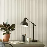 Magnolia Home French Ticking - Charcoal & Black Wallpaper | Buy Online Magnolia Home French Ticking wallpaper, color Charcoal & Black, SKU ME1561