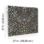 Magnolia Home Garden Terrace - Black & Neutral Wallpaper | Buy Online Magnolia Home Garden Terrace wallpaper, color Black & Neutral, SKU MF4725