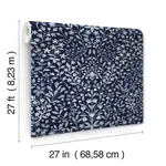 Magnolia Home Garden Terrace - Blue Wallpaper | Buy Online Magnolia Home Garden Terrace wallpaper, color Blue, SKU MF4723