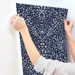 Magnolia Home Garden Terrace - Blue Wallpaper | Buy Online Magnolia Home Garden Terrace wallpaper, color Blue, SKU MF4723