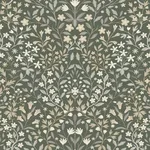 Magnolia Home Garden Terrace - Olive Wallpaper | Buy Online Magnolia Home Garden Terrace wallpaper, color Olive, SKU MF4722