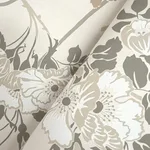 Magnolia Home Gwendolyn wallpaper, color Ivory & Grey, SKU MF4753