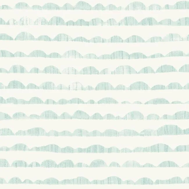 Magnolia Home Hill & Horizon wallpaper, color Blue, SKU MK1141