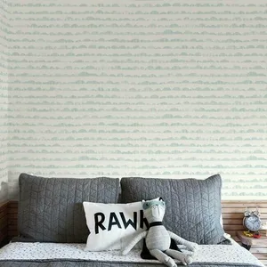 Magnolia Home Hill & Horizon wallpaper, color Blue, SKU MK1141