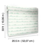 Magnolia Home Hill & Horizon wallpaper, color Blue, SKU MK1141